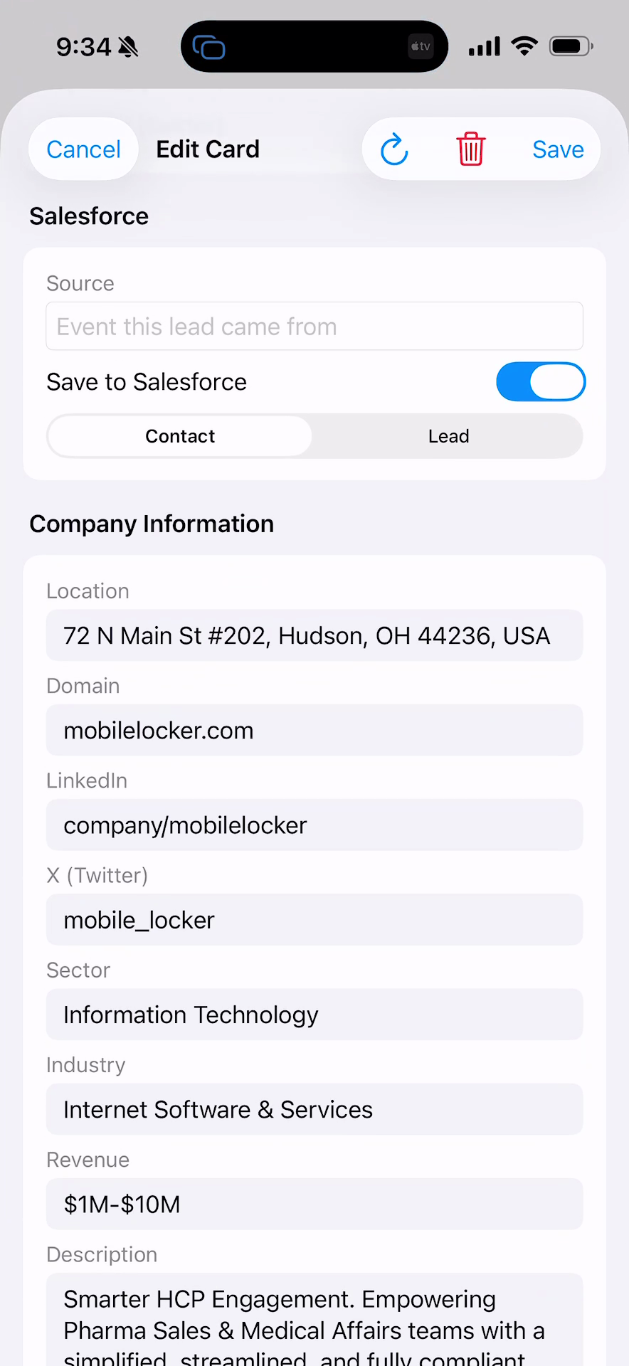 Step 6: Automatic Data Enrichment
