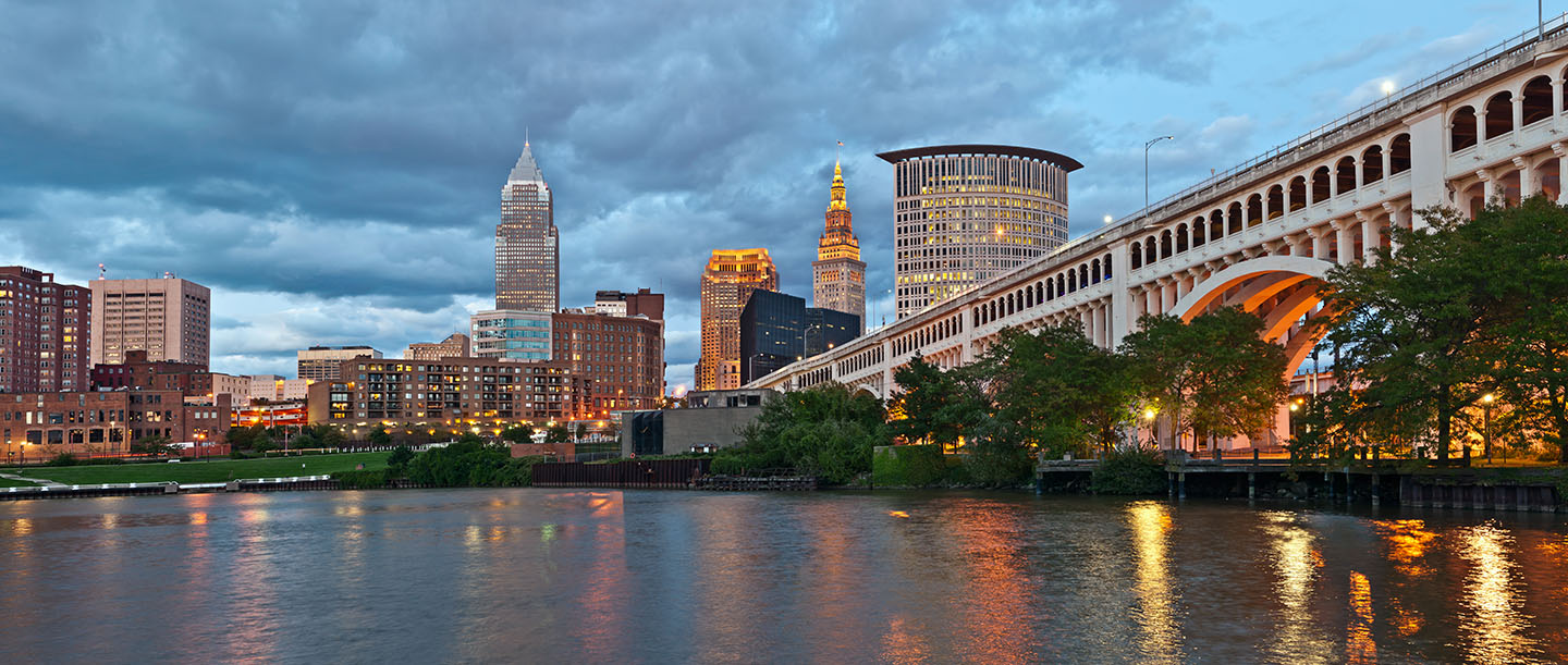 Cleveland skyline