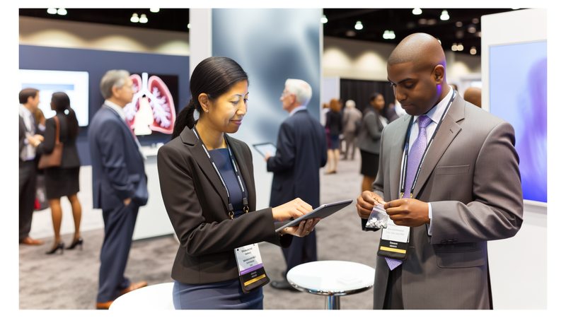 ASCO Booth Badge Scanning